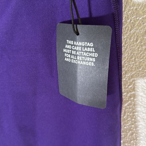 NWT-Savage X Fenty- Xccentuate High Waist Compression Leggings-Purple- Size Smal - Picture 5 of 10